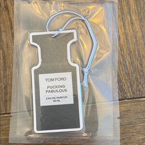 Tom Ford Black and White Bottle-Shaped Air Freshener